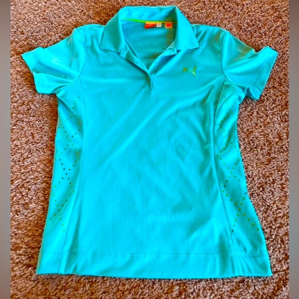 EUC PUMA GOLF SPORTS POLO